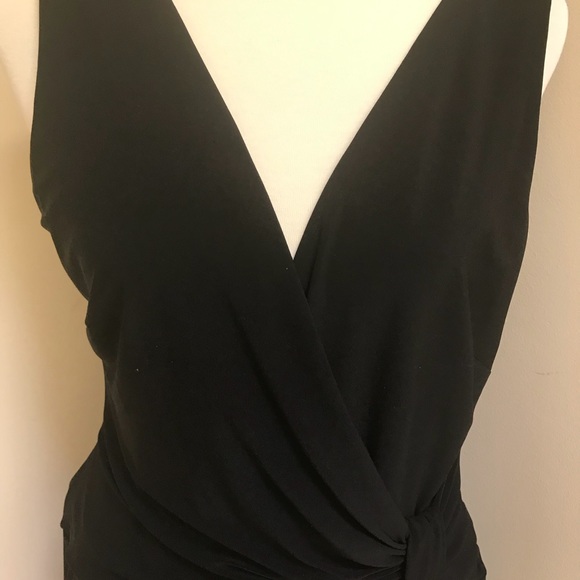 Lauren Ralph Lauren Faux Wrap Dress - Picture 2 of 5